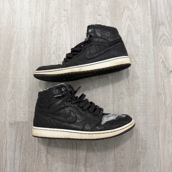 Air Jordan 1 Retro High BHM Black History Month Men\'s 14 Sneakers 579591-010 main image 9